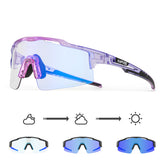 KAPVOE Prescription Photochromic Cycling Sports Glasses X75