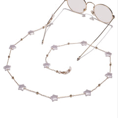 Five Stars Pearl Glasses Chain