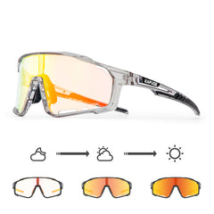 KAPVOE Prescription Photochromic Cycling Sports Glasses X76