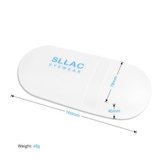 Sllac Oversized Plastic Glasses Case
