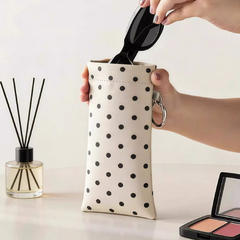 Polka Dot Soft Glasses Pouch