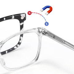 Nasa Multi-Color Magnetic Clip-On Glasses Frames Set