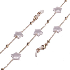 Five Stars Pearl Glasses Chain