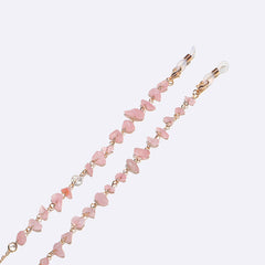 Pink Crystal Glasses Chain
