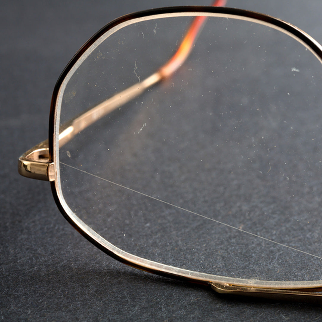 How to remove scratches from prescription glasses with coating? Sllac