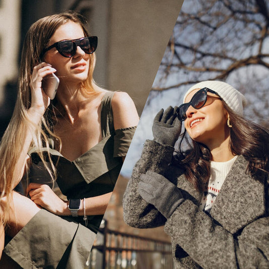 Why should you wear sunglasses all year?
