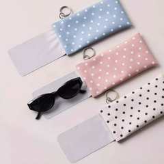 Polka Dot Soft Glasses Pouch