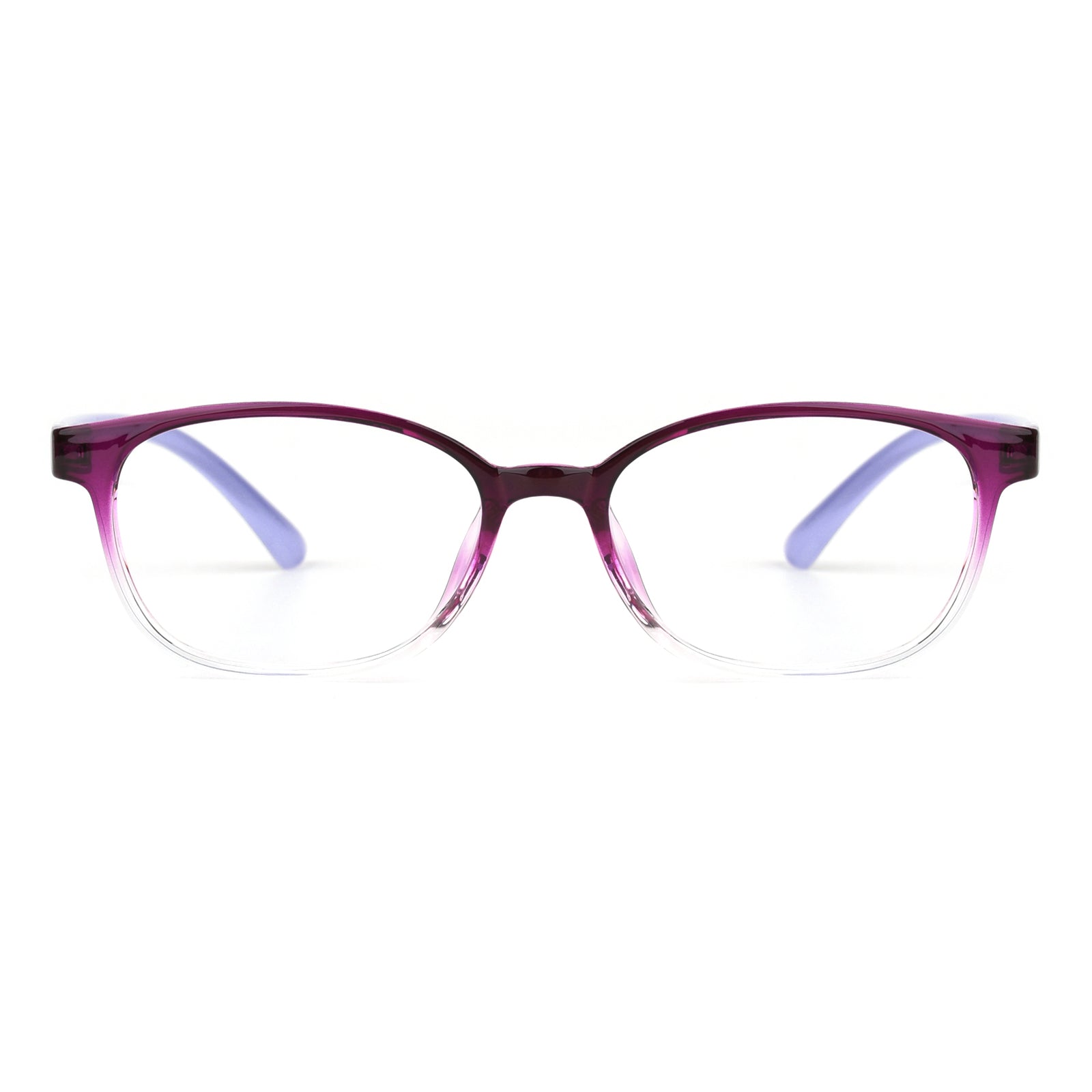 希少　magmaglass Pink/Purple Two-Tone Lila Oval Eyeglasses - Sllac