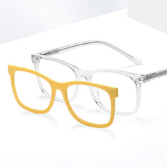 Nasa Multi-Color Magnetic Clip-On Glasses Frames Set