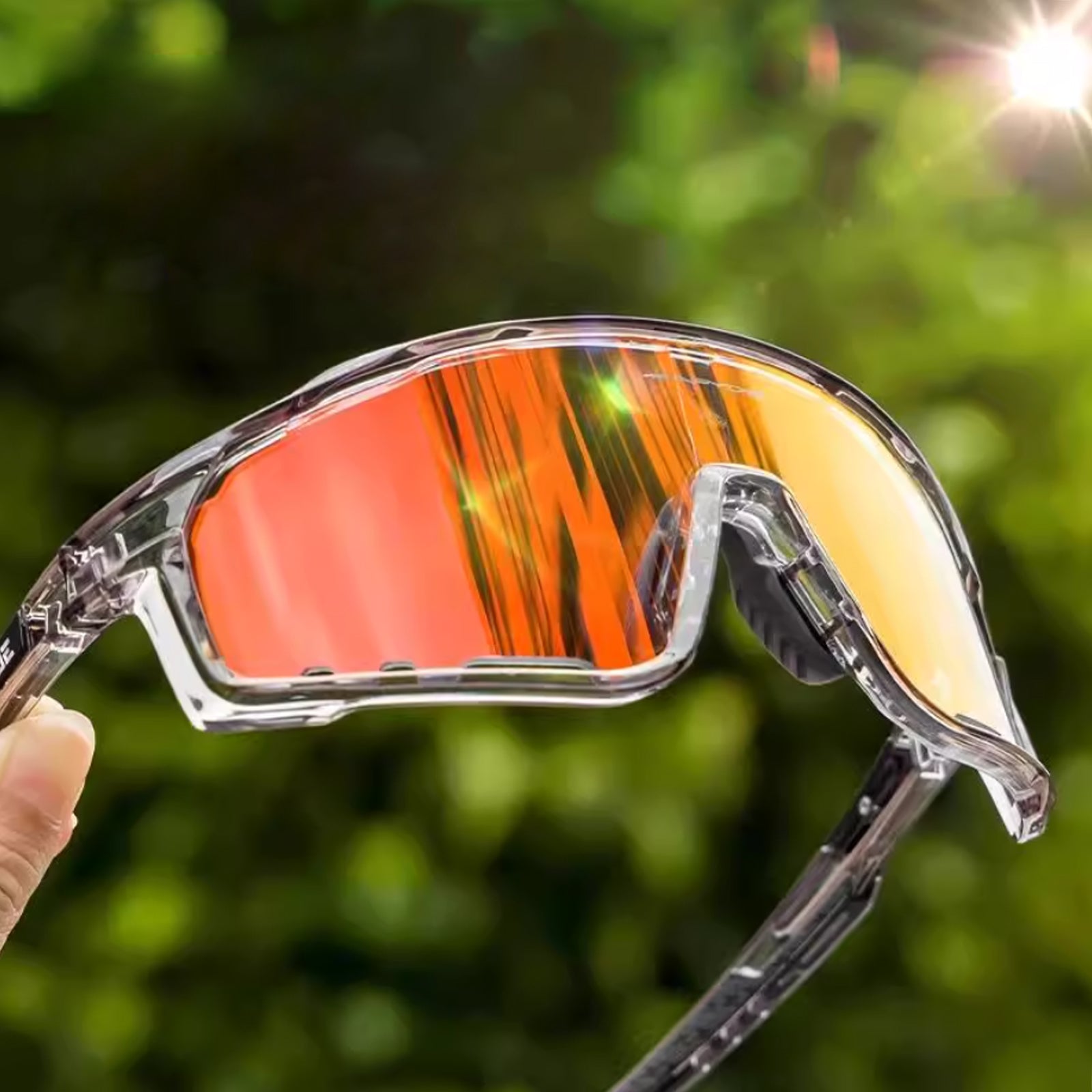 KAPVOE Prescription Photochromic Cycling Sports Glasses X76 - Sllac
