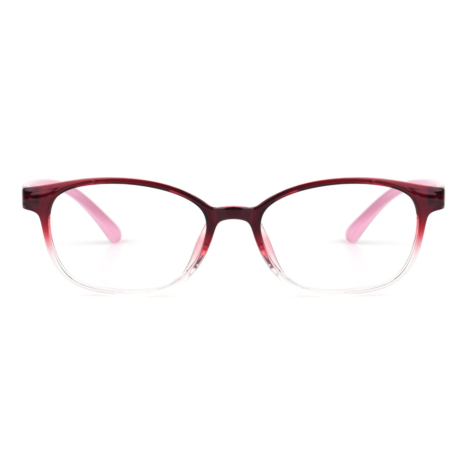 TriFlex Women\'s TFL2102 Oval Prescription-Ready Eyeglasses, Purple/Pink Catherine Oval,Cat Eye Purple Eyeglasses | Glassesshop main image 3