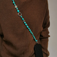 Cyan Glasses Chain