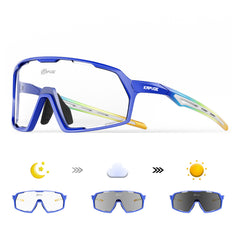 KAPVOE Prescription Photochromic Cycling Sports Glasses TK12
